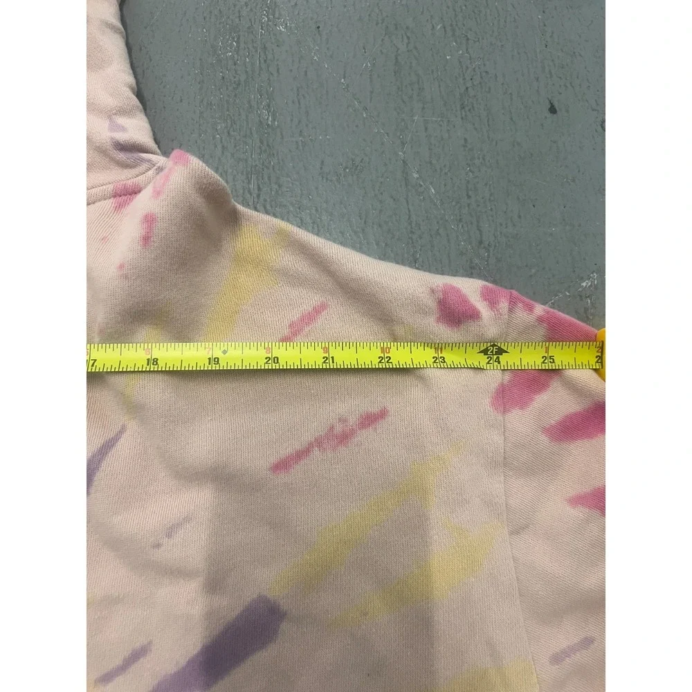 Wild Fable Hoodie Womens XL Beige Tie Dye Long‎ Sleeve Grunge Streetwear Skater